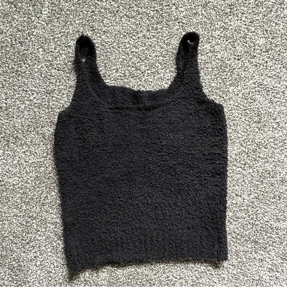 Skims NWOT‎ Cozy Knit Tank Size L/XL Color Onyx - Picture 2 of 6